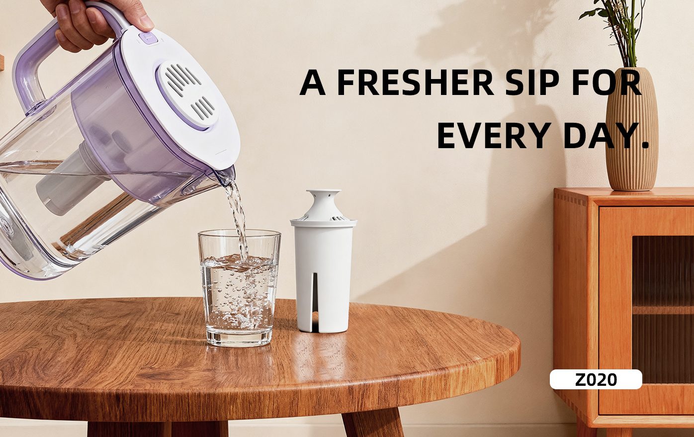 Pureza pitcher water replacement filter cartridge