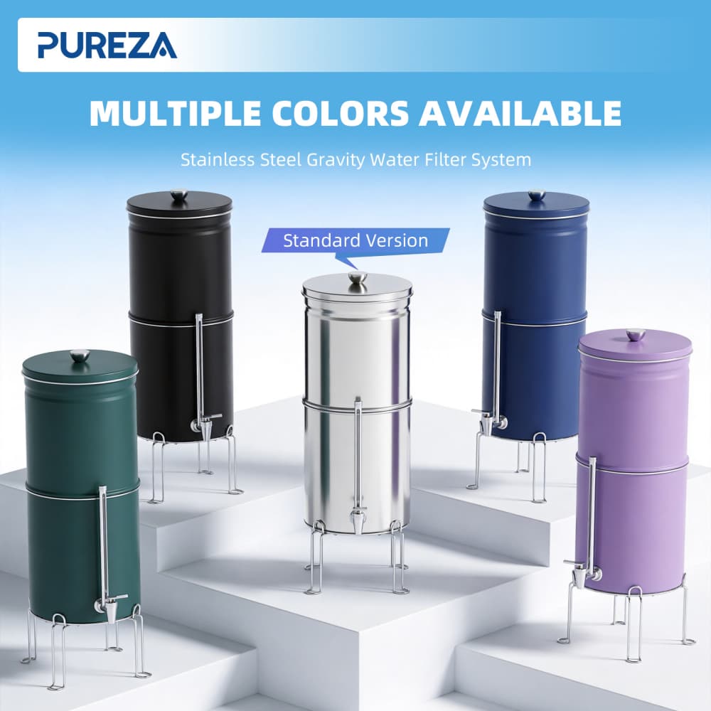 Portable Gravity Water Filter for Camping