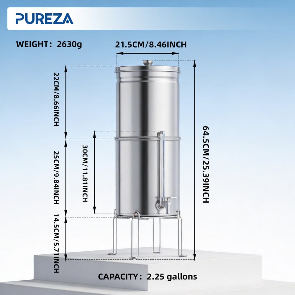 Portable Gravity Water Filter System