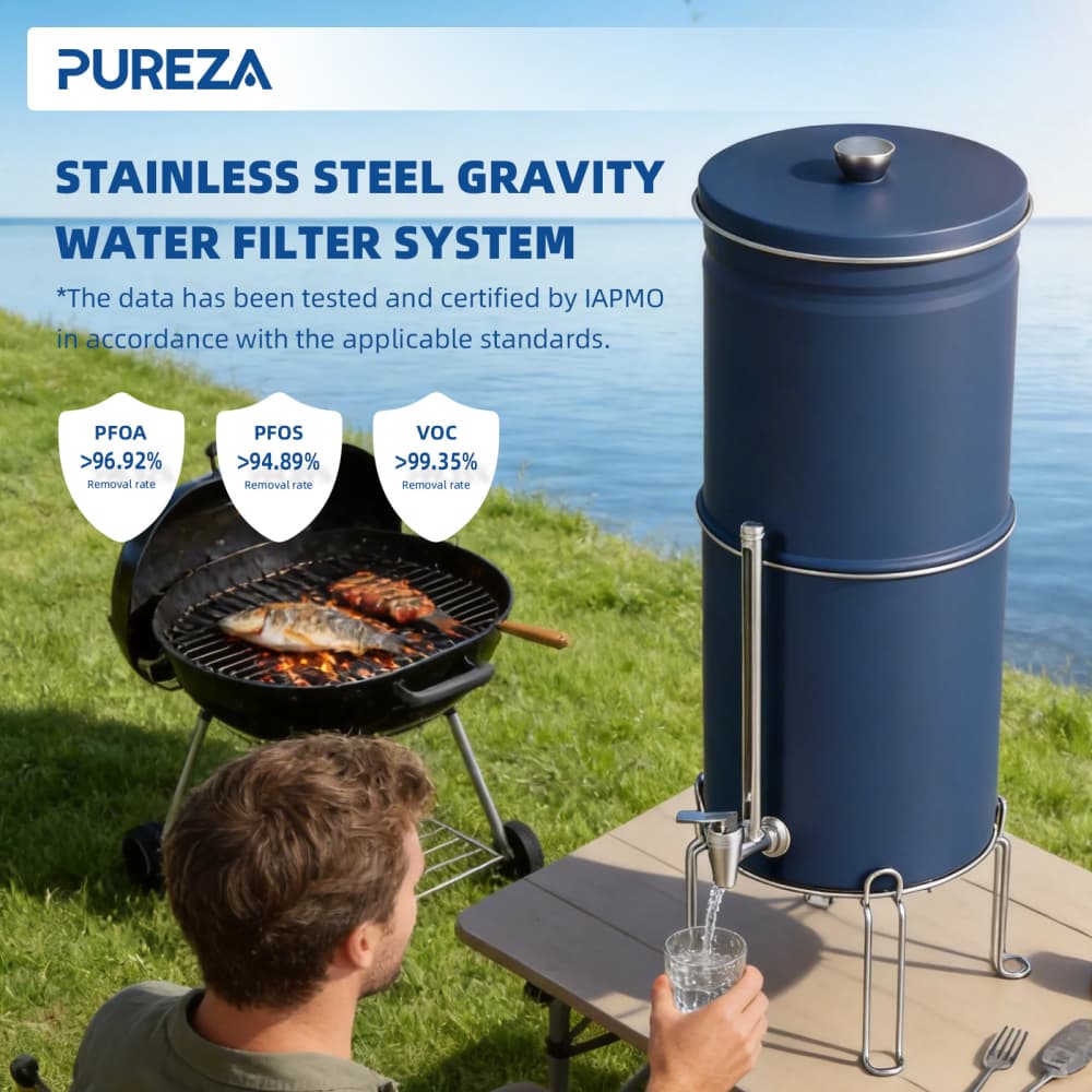 Outdoor Stainless Steel Water Filter