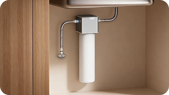 Systèmes d'osmose inverse sous évier