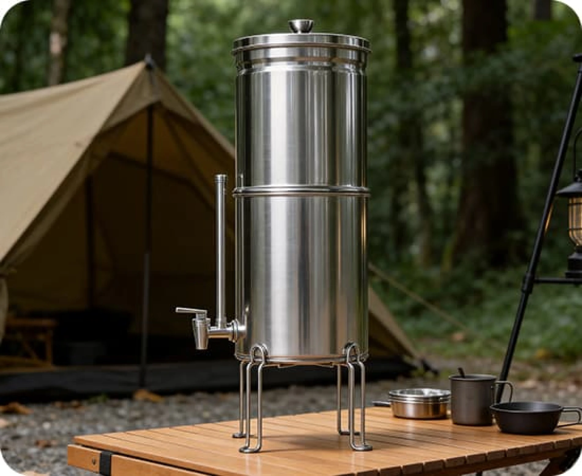 Systèmes de filtration d'eau par gravité