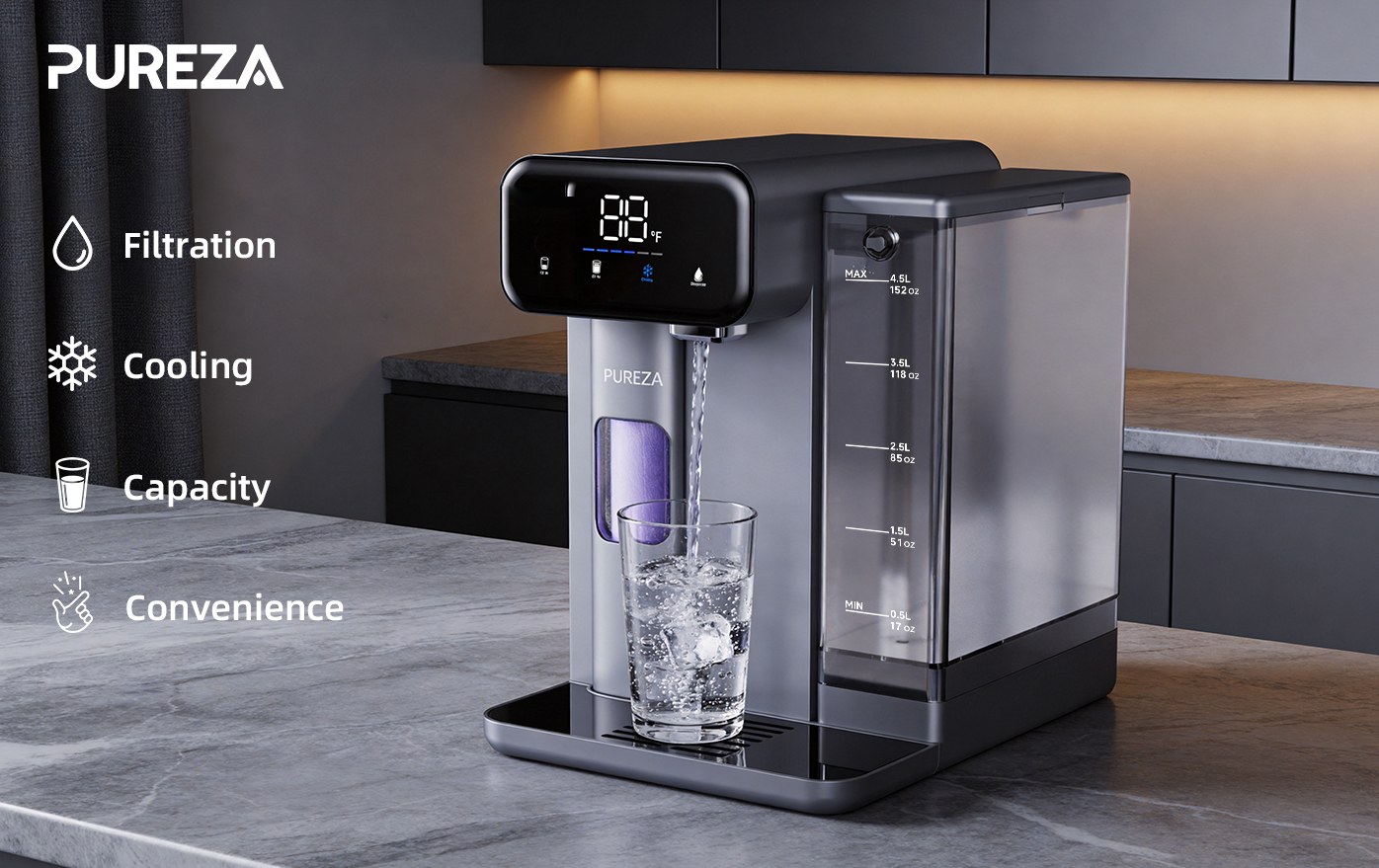 Countertop Cold Water Dispenser
