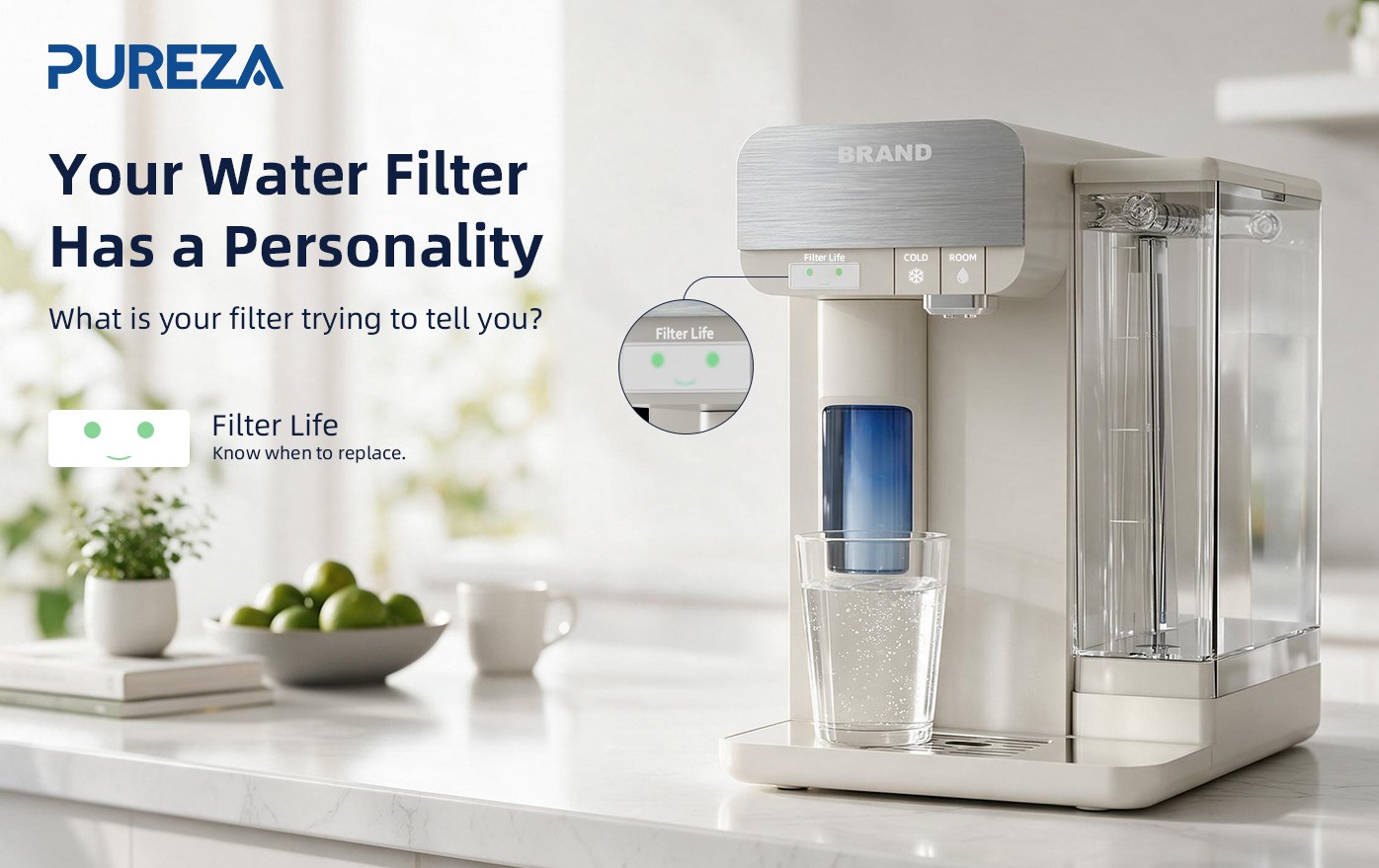 PU-T03 Countertop Cold Water Dispenser